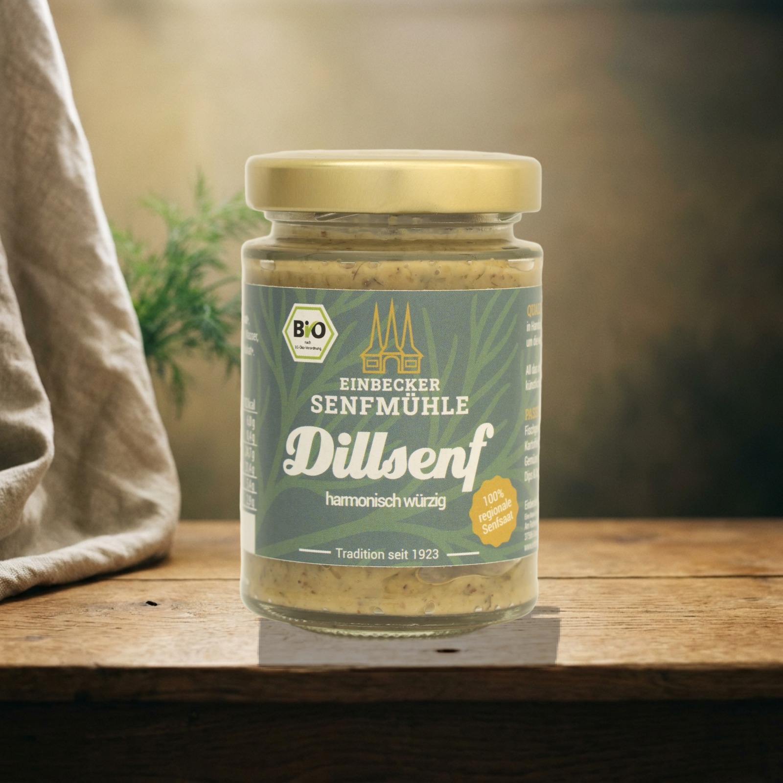 Dillsenf 100 g-Glas – Ansicht 2