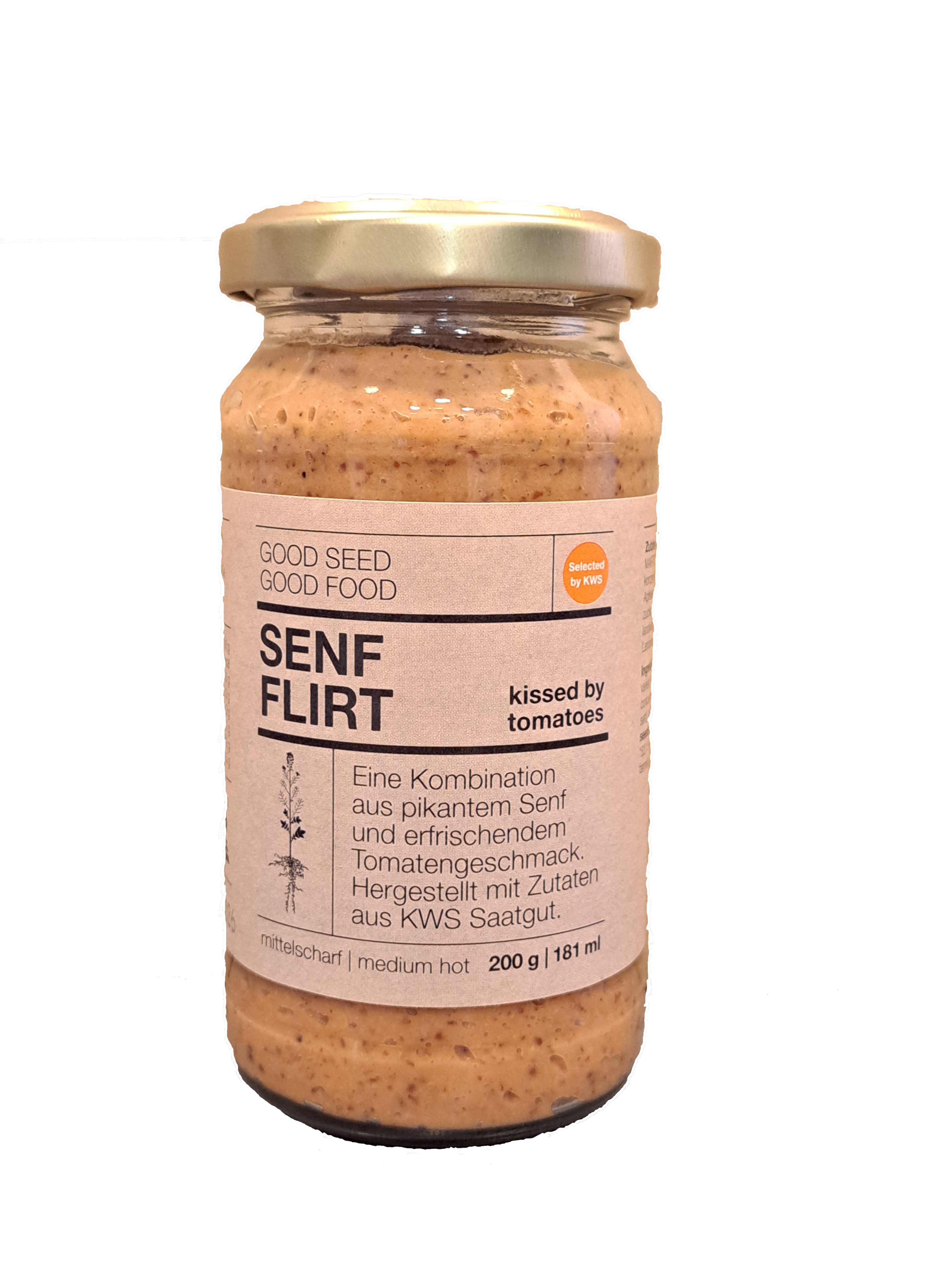 KWS-Senfflirt 200 g-Glas