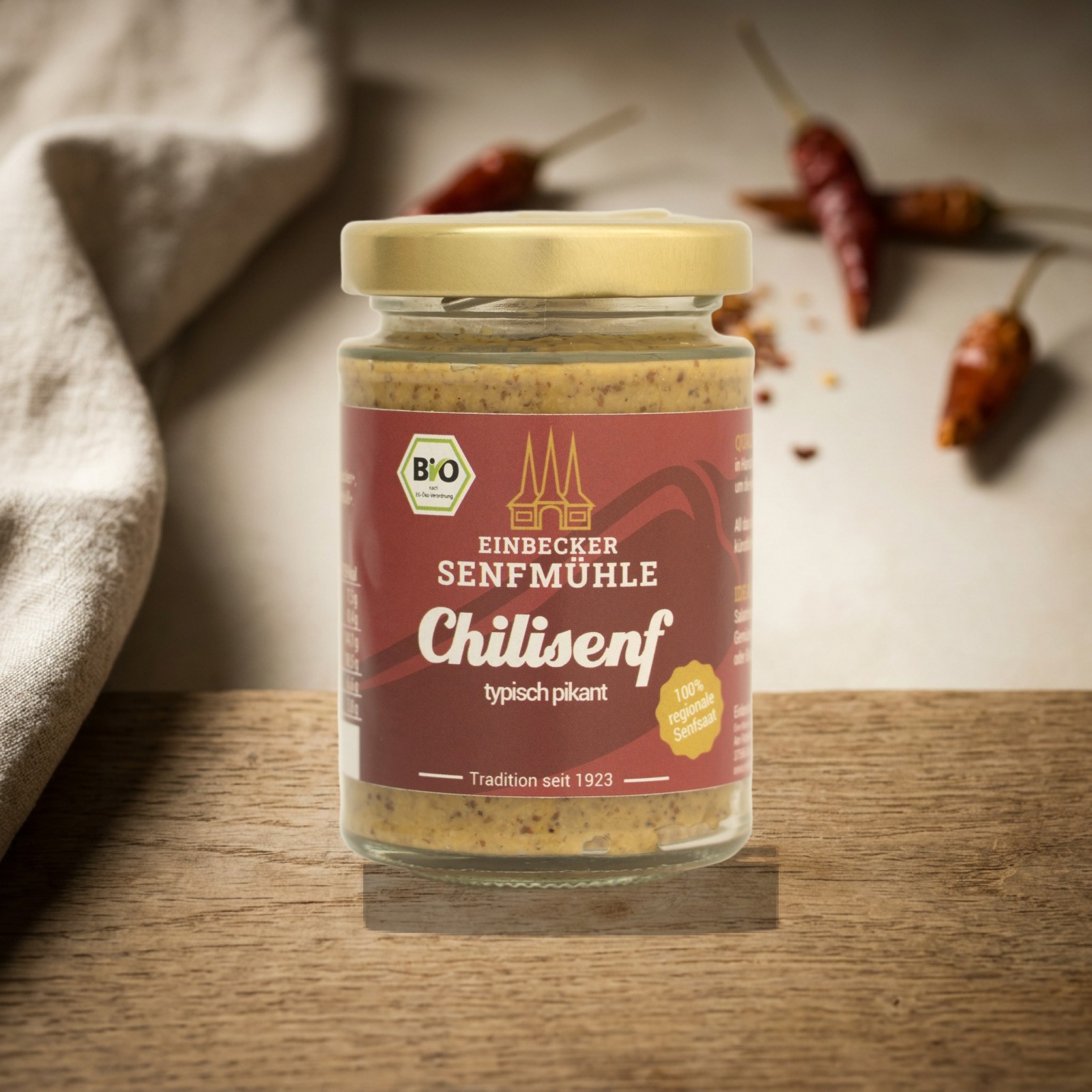 Chilisenf 100 g - Glas – Ansicht 3