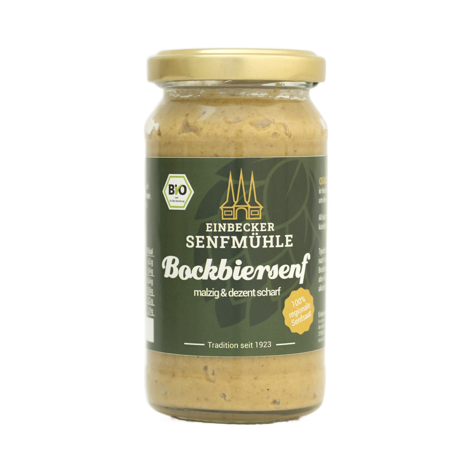 Bockbiersenf 200 g-Glas – Ansicht 1