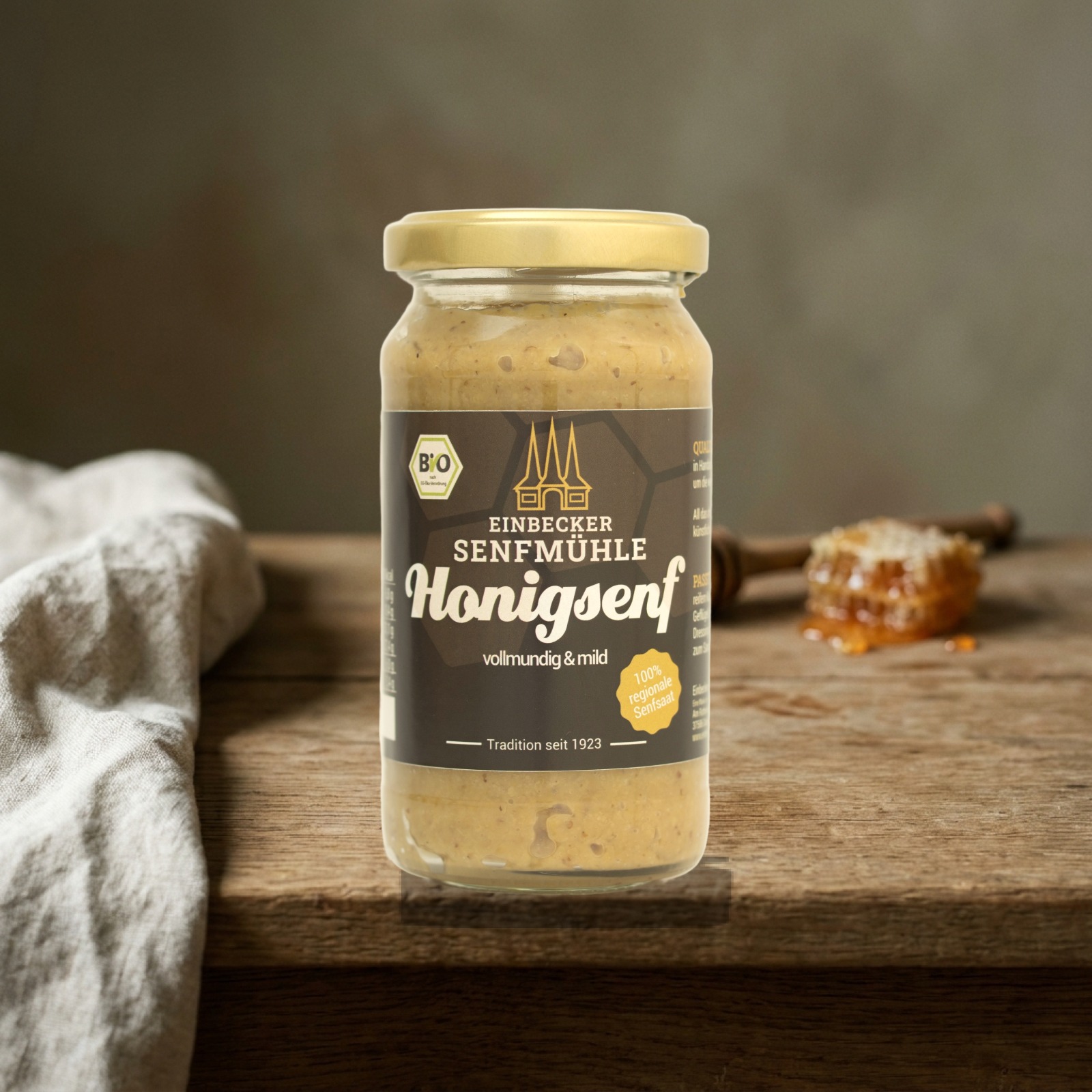 Honigsenf 200 g-Glas – Ansicht 2
