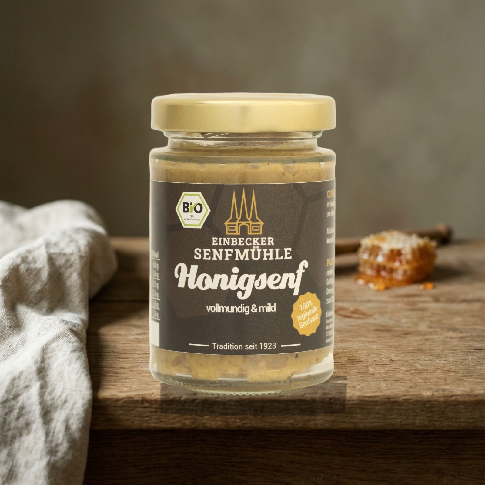 Honigsenf 100 g-Glas – Ansicht 2