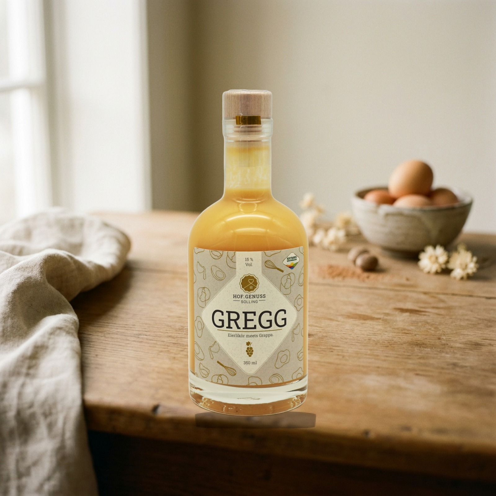 Gregg Eierlikör 0,35 l – Ansicht 2