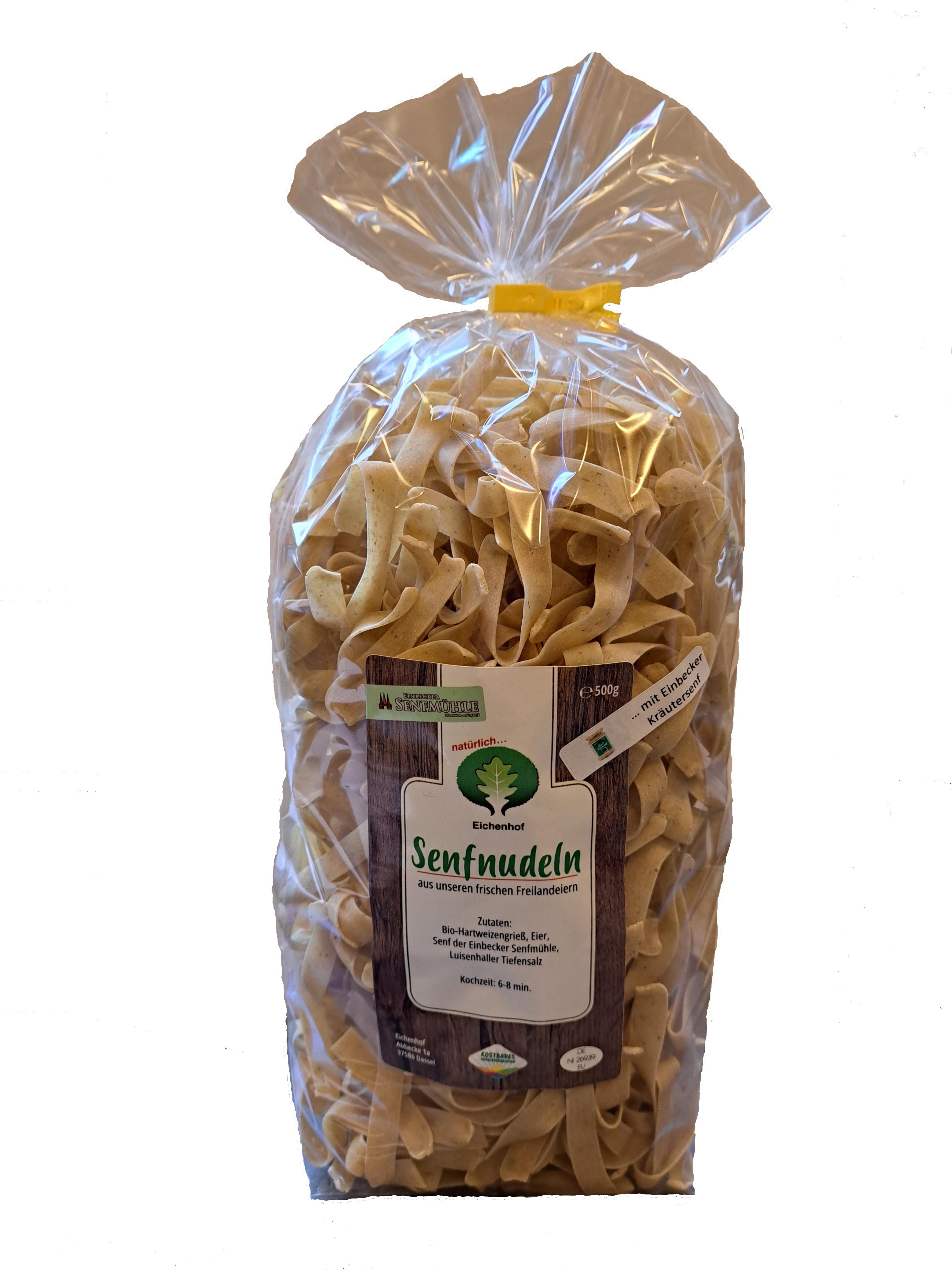 Kräutersenfnudeln